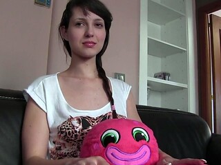 Slutty Penelope Crunch Milks Every Last Drop Onto Her
