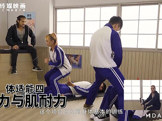 Mdhs-0005 Madou High Schoolsex Physical Fitness! 1v1 After-school Tutoring!