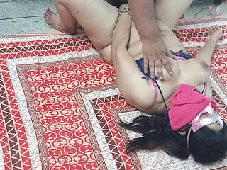 Punjabi Bhabhi and Devar Sex Video, Both Are Playing a Game Together Fucking Pussy for Long Time