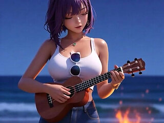 Towa's Naughty Beach Day: Sun-drenched Curves to Sensual Soak the Reveal You Crave