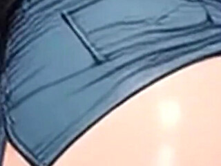 Waifu Amateur Teen POV - Office Swimwear Tease & Close-up Boss Blowjob