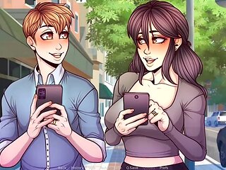 Cartoon fantasy, beef whistle, cum swallowing