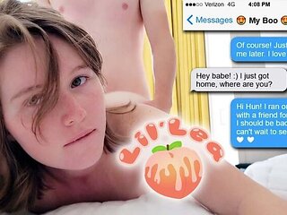 Cheating Teen Lillea18 Gets Creampied by Big Cock - Petite 18 Year Old Slut Fucked Hard