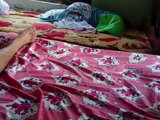 Boy doing chill in bed