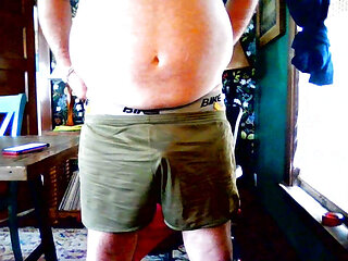 Bear Jerks in Yellow Socks and Yellow Jock!