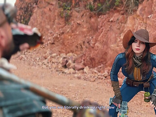 New Fallout Cosplay Porn Sweetie Fox - Sucked And Fucked For A Sip Of Water With A Stranger