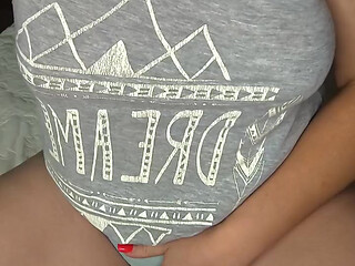 Masturbation in clothes