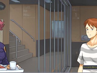 Stepmom Anna Affection takes a wild adventure in summertime saga and kame paradise