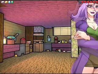 Thick ebony beauty with dark skin showing off her assets