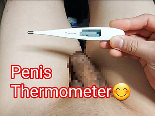 I tried taking my temperature with my penis !! I am Hukkinkun !!