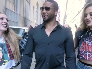 LEGENDARYX Three the hardway XXX with Blake and Angel