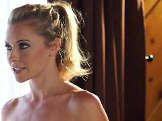 Massage leads to oily lesbian fucking with orgasms