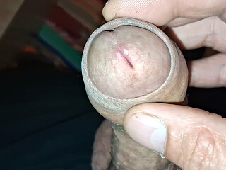 I jerk my cock out of my house