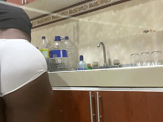 I like to record myself while I fix the kitchen