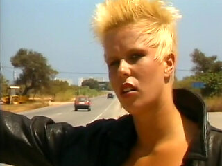 Vintage German anal scene with hot sluts