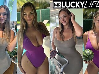 Hd videos clip with fairytale Alanna Pow from Mr Lucky Life