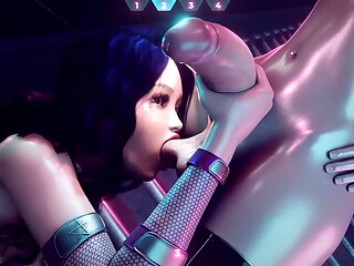 Futanari With Giant Cock Fucks Demon Ladies- Degenerate Futa Game