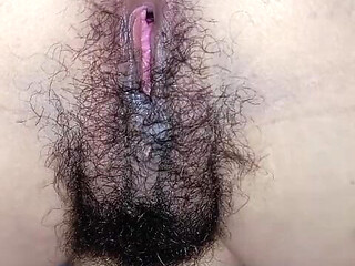 I Played My Hairy Pussy with the Vibrator