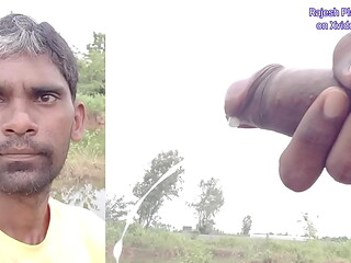 Rajesh Playboy 993 Public Outdoor Masturbating Big Cock in Jungle Outside Cumming in the Pond. Lake Closeup Bubble Butt Hanging balls