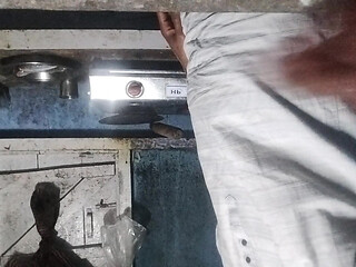Home kitchen Desi gay sex with bigcock