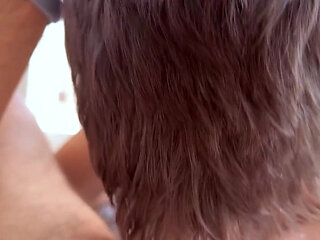 Nick Lewis Big Dick Rides in Mouth and Asshole, Shoots Cum on Face and in Mouth