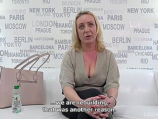 Sultry European Stepmommy Gerlinda Casting