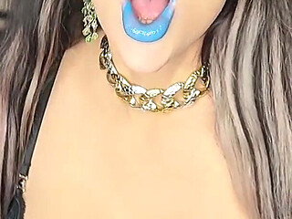 Stepmom Is Back and Makes You Love Her Forever with an Aggressive Kisses and Cleavage Worship