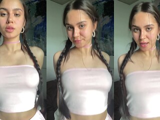 already teasing, braless, so playful
