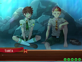 Game: Friends Camp path 2, part 23 - A frank conversation with Taiga (russian voiceover)