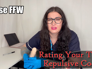 Rating Your Tiny, Repulsive Cock Gloved Full Sph Insult