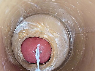 Super cum in vagina ASMR Excellent internal camera 4k