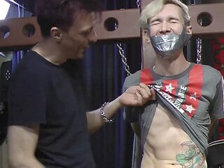 Gay hardfuck, gay domination, clamps
