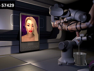 Cumming Admiring the Female Body, BDSM Machine