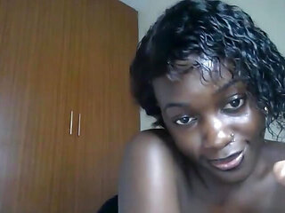 I Take a Whole Hand Inside My Wet Ebony Pussy