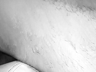 Black and White. MILF Cheats on Her Husband with Her Stepdaughter's Foreign Boyfriend at a Motel.