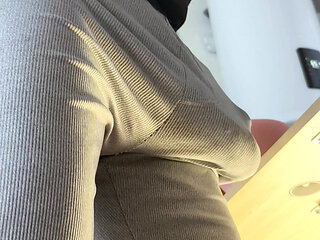 POV Oiled Uncut Thick Daddy's Cock