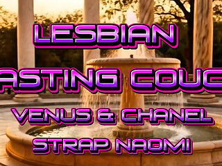 All Girl Lesbian Strap-on Ganbang
