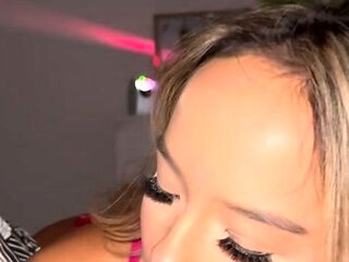 Blonde Babe Hot Ass Blowjob