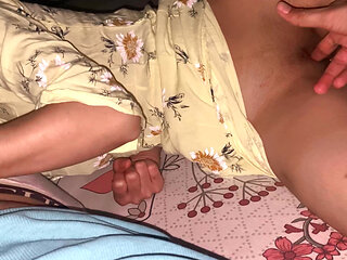 Spent the Whole Night with Bhabhi