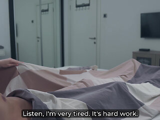 I Couldn't Oppose Stepmom's Seduction in Stormy Bed Share - Creampie Chaos!