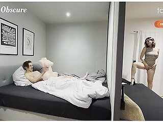 Accidental Ffm Threesome: Sex Doll + Maid Ends In Deep Creampie - Lina Paige