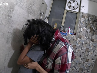 Sri Lankan Teen 18 Plus Romantic Fuck in Bathroom