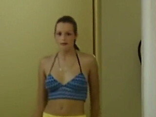 Skinny Horny MILF Have Sex Inside the Bathroom