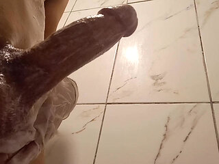 Enjoying masturbation in the shower :)