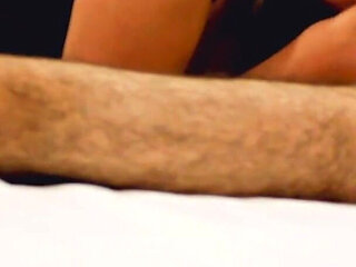 My girlfriend and me hotel room in the suck my big cock