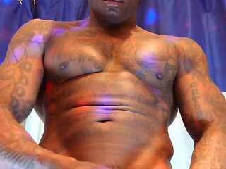New Porn: BBC Worship Hallelujah Johnson (Thank God) Tall Dark Chocolate Muscles Tattoos Hairy BBC Hallelujah Johnson Masturbati