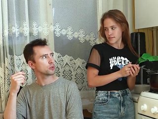 Daddy dick makes her sing in a hard cuckolding scene