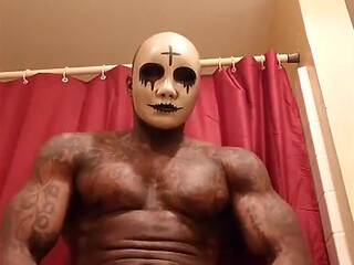 Big Black Cock Worship Hallelujah Johnson (Chocolate Cinnamon Bun Snickers) Tall Dark Chocolate Muscles Tattoos Hairy BBC