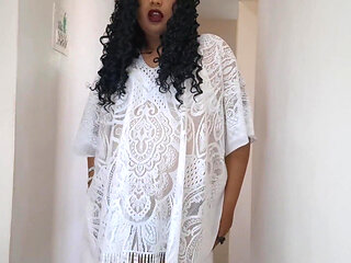 Jada Fire Is Squirtwoman Beach Fun with Me