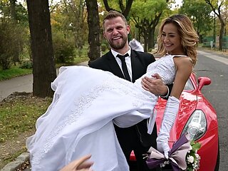 Almost Married Veronica Leal Cheats At The Alter Before Taking A DP Slamming GP2563